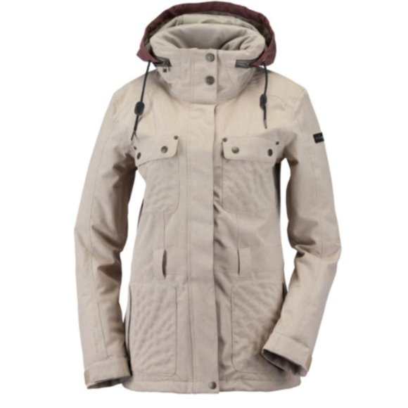 Ride Snowboards Jacket Sz S Utility Secret Cappel - Picture 9 of 9